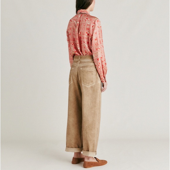 Momonì Fucsia Bis Pant - Sand - Picture 4 of 7